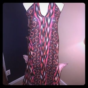 Boohoo cover up maxi dress